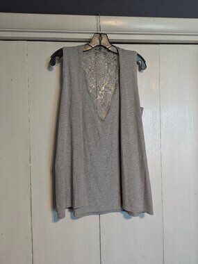 abito, Grey vest, Size L